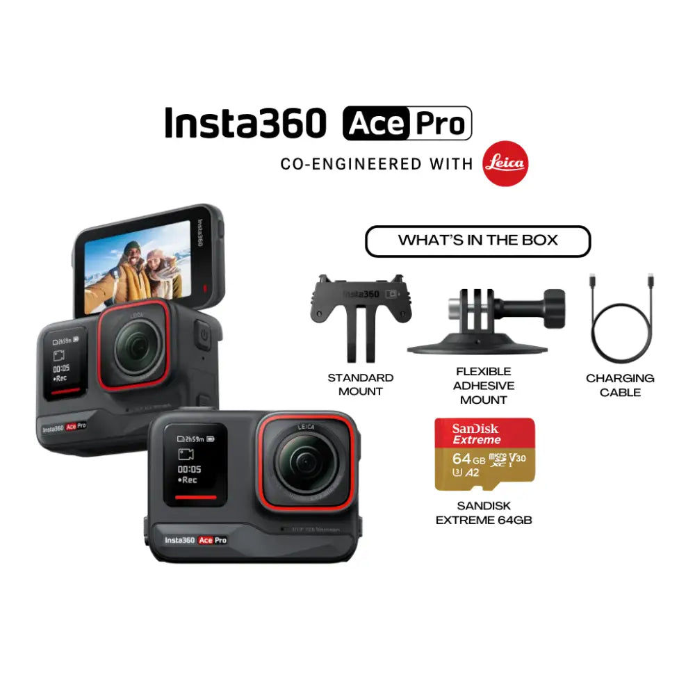 Insta360 Ace Pro & 64Gb