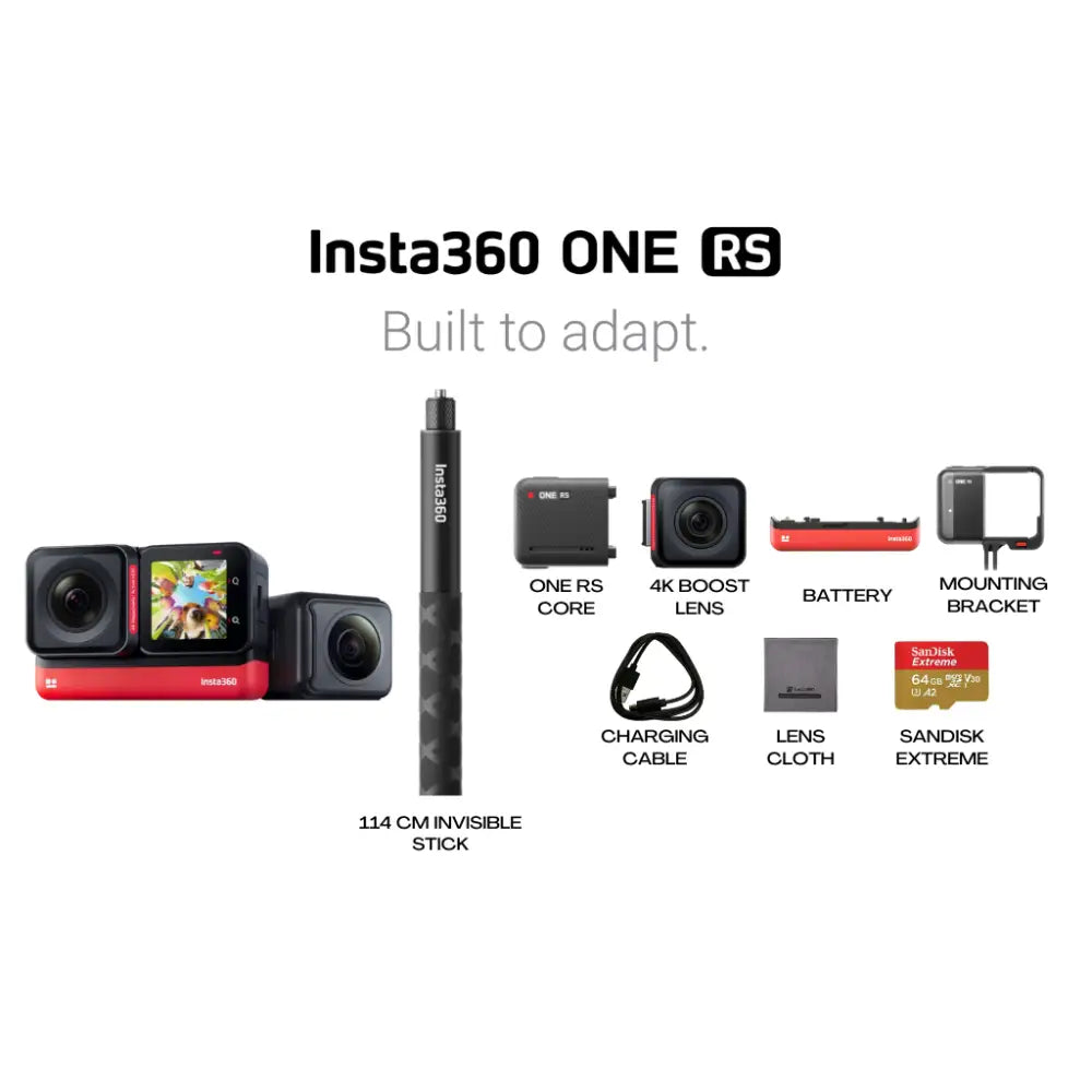 Insta360 One Rs Twin Edition Basic Kit